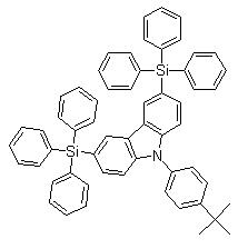  9-(4-tert-Butylphenyl)-3,6-bis(triphenylsilyl)-9H-carbazole