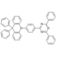 10-[4-(4,6-diphenyl-1,3,5-triazin-2-yl)phenyl]-9,10-dihydro-9,9-diphenyl-Acridine