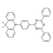 10-(4-(4,6-diphenyl-1,3,5-triazin-2-yl)phenyl)-9,9-dimethyl-9,10-dihydroacridine